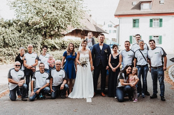 Hochzeit von unserer Mitarbeiterin 